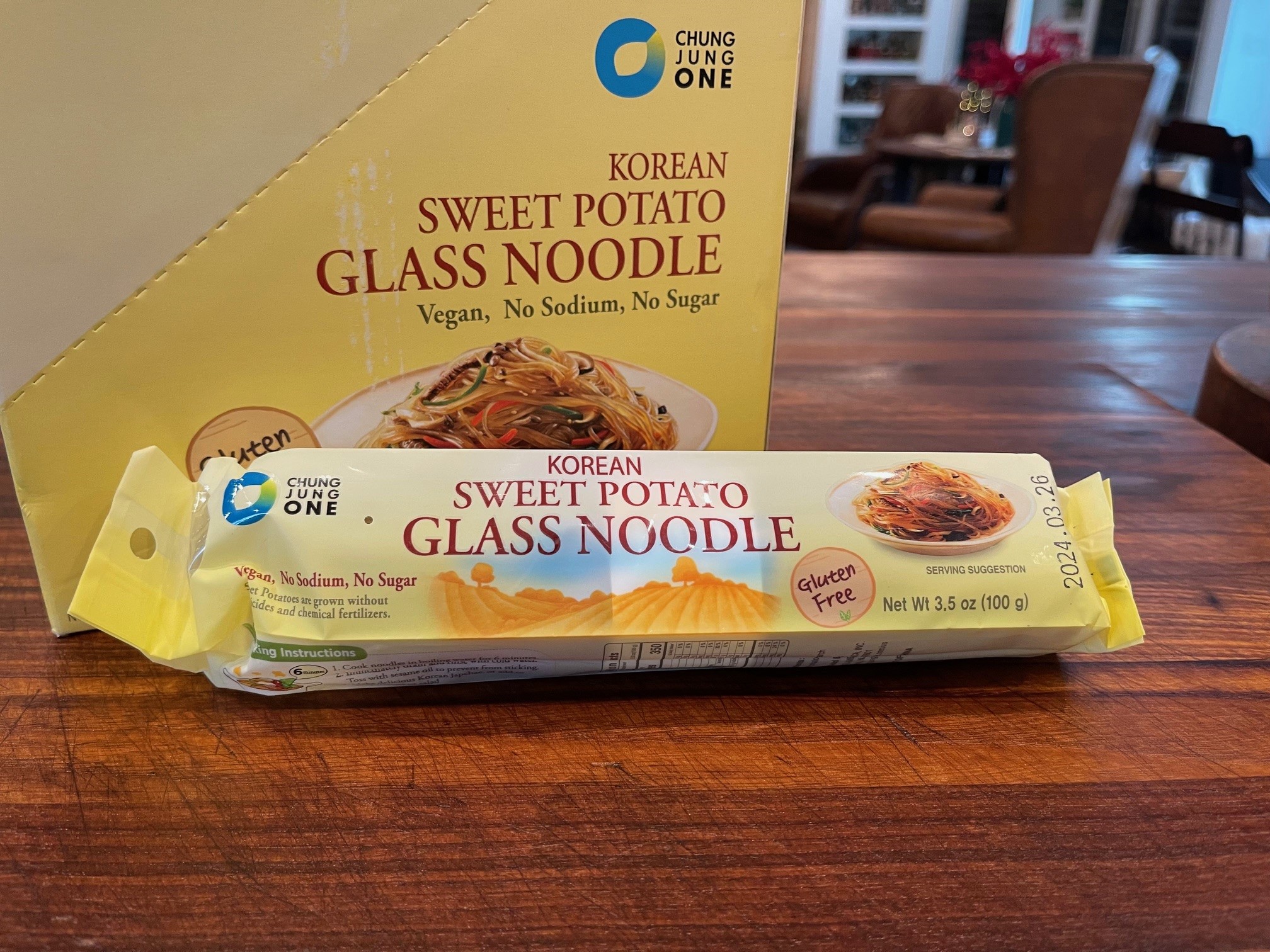 Sweet potato glass noodles