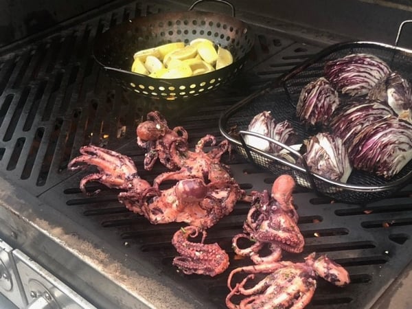 octopus on the grill 2