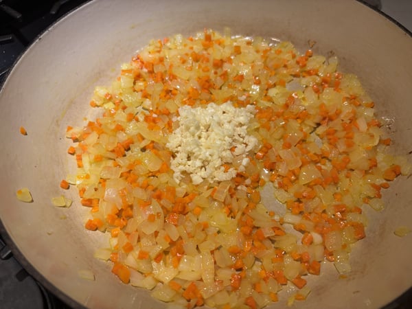 Garlic added