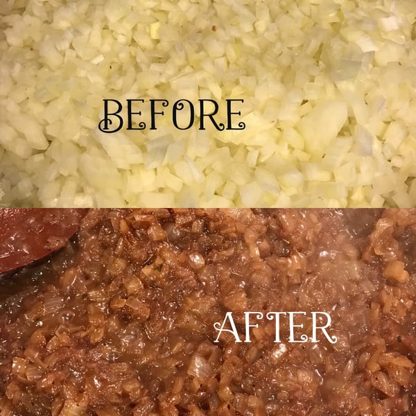 onions before and after