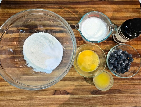 Pancake ingredients