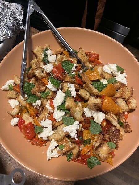 Panzanella plate