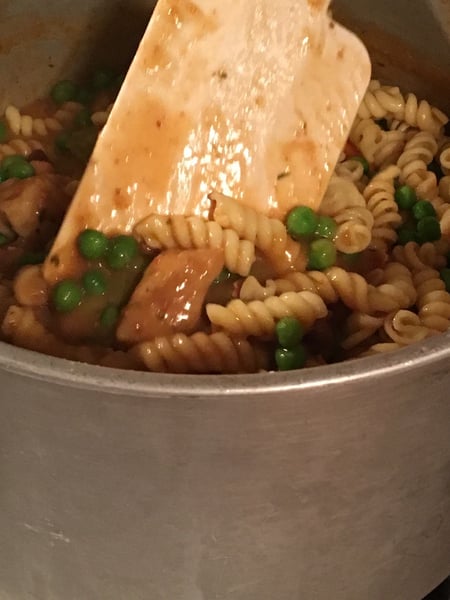 pasta peas