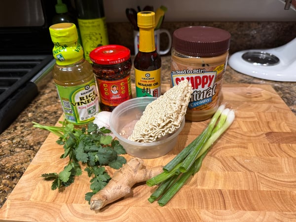 Peanut Noodle mise