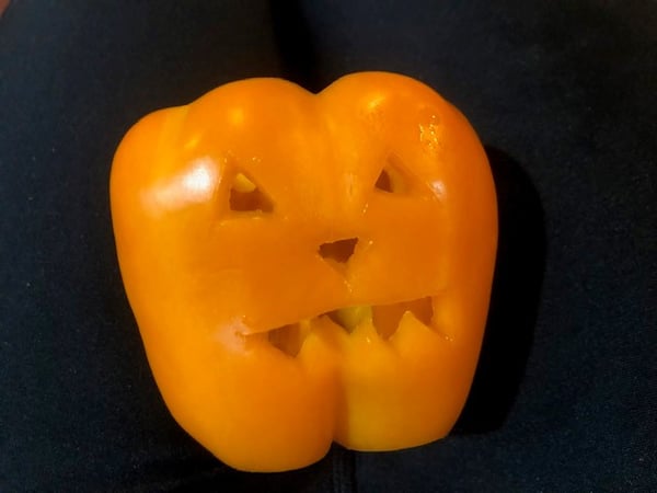 pepper carved