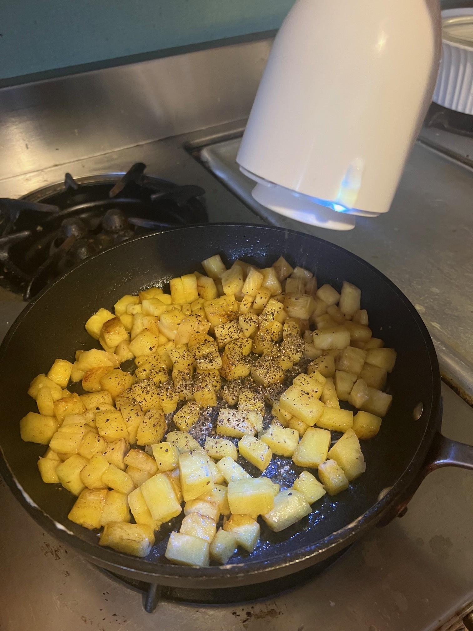 Pineapple in Skillet