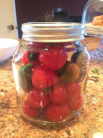 Peppers in Jar