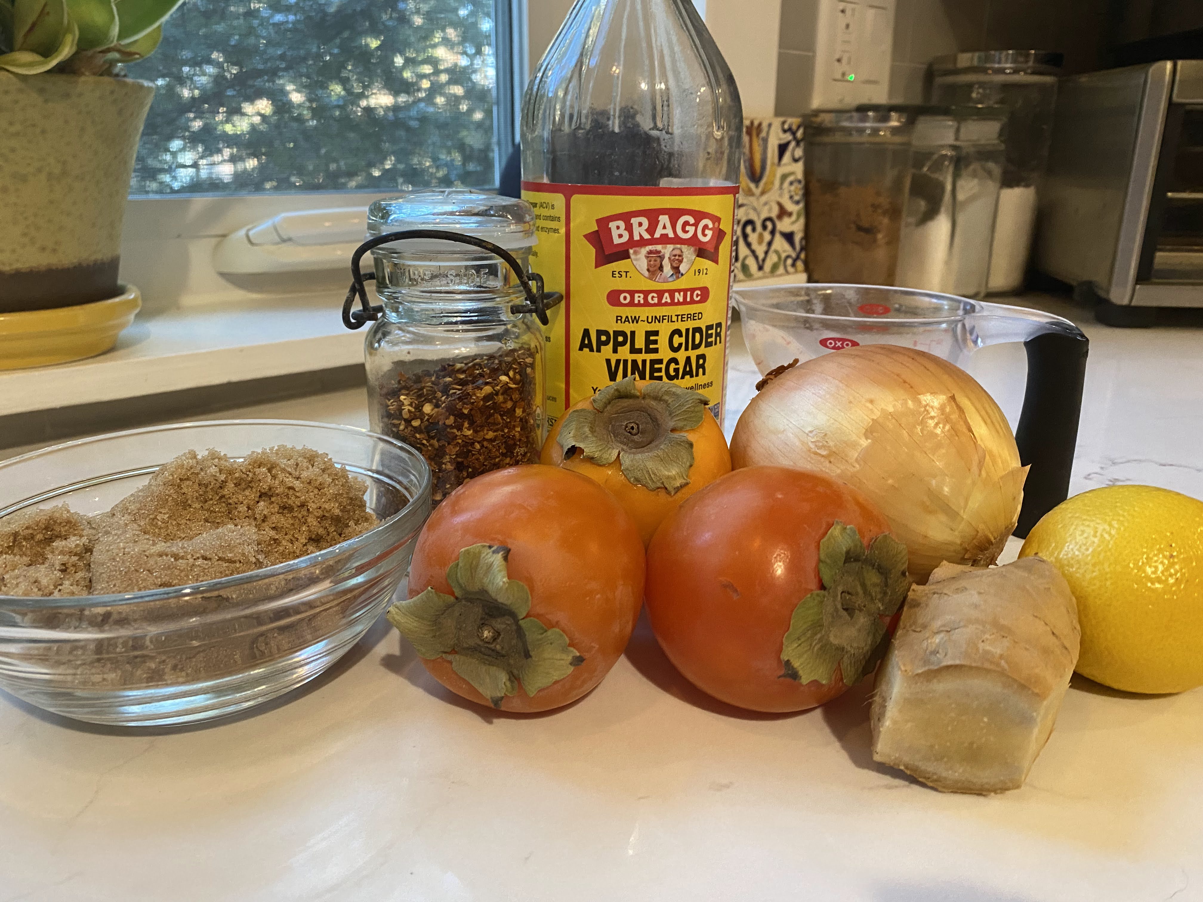 persimmon chutney mise