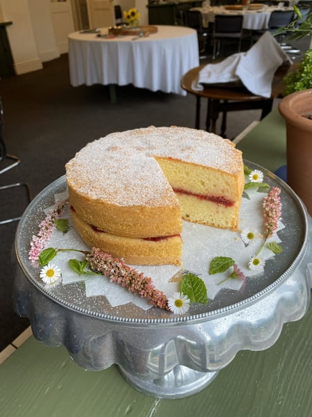 Cake at Ballymaloe