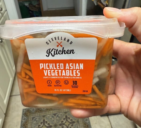 pickled asian vegetables