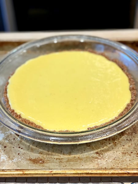 pie after oven