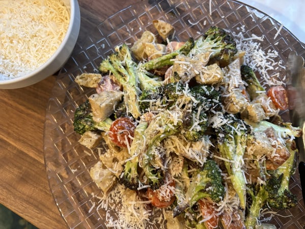 Broccoli Caesar Salad