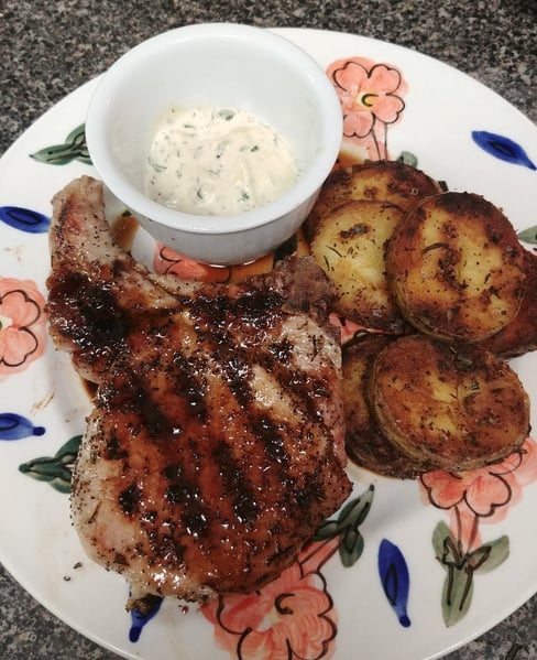 pork chop dinner