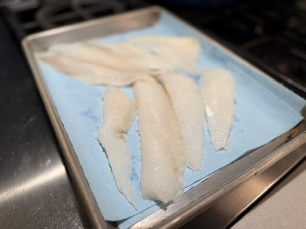 Portioned fish