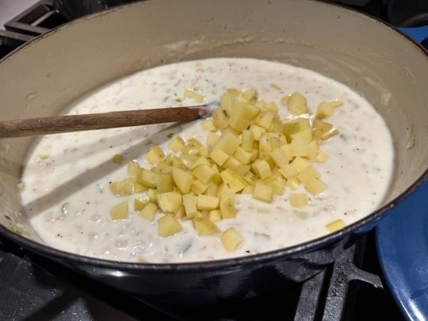 Potatoes in Chowder