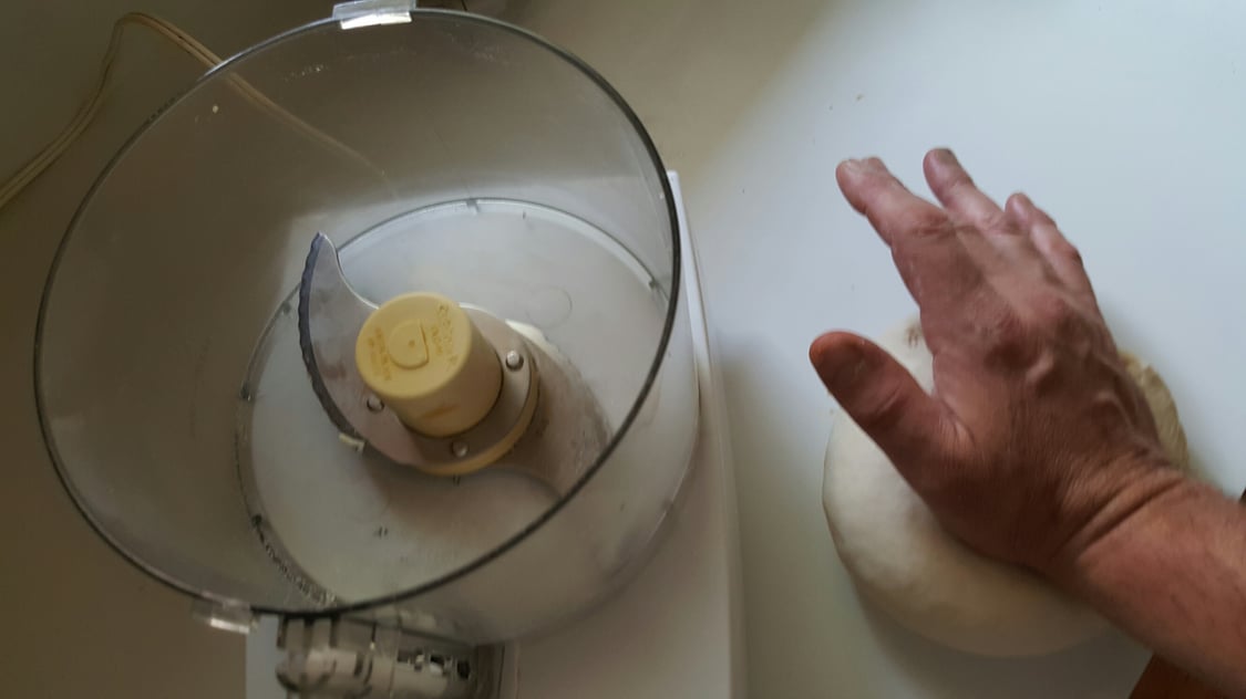 Homemade Pizza Dough is Fast and Easy with a Food Processor