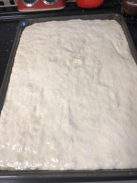 proofed dough