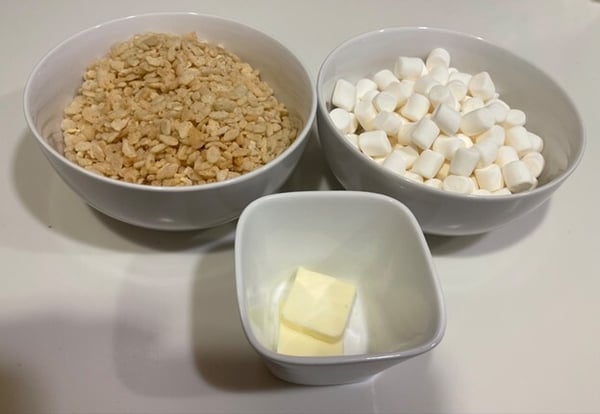 Puffed rice treat ingredients