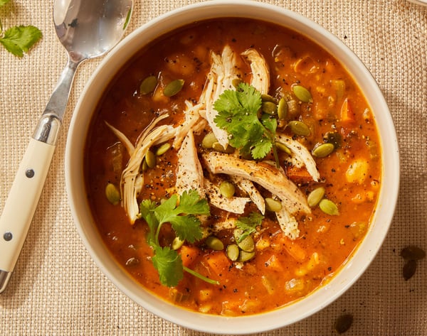 pumpkin chicken chili