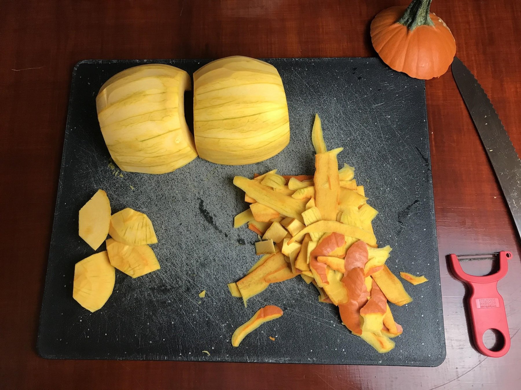 How to Eat an Actual Pumpkin