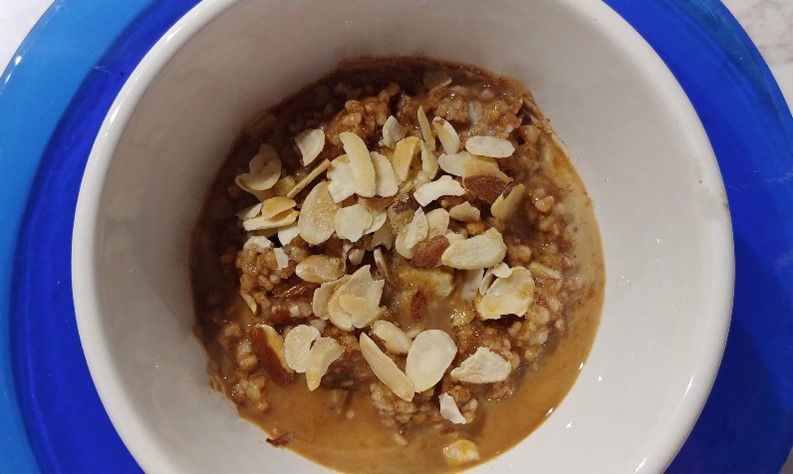 pumpkin spice oatmeal