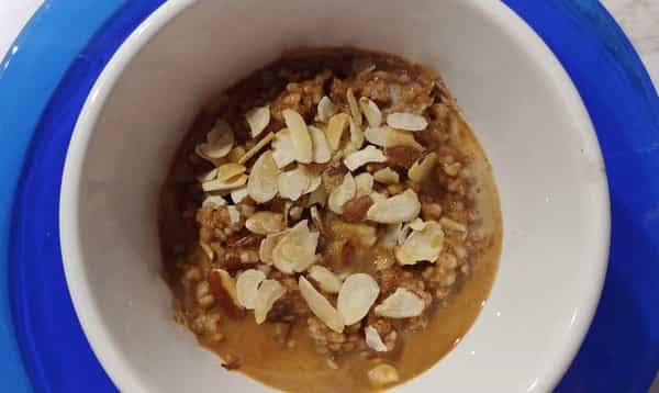 pumpkin spice oatmeal