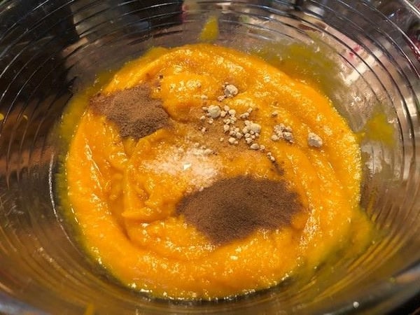 puree with spices