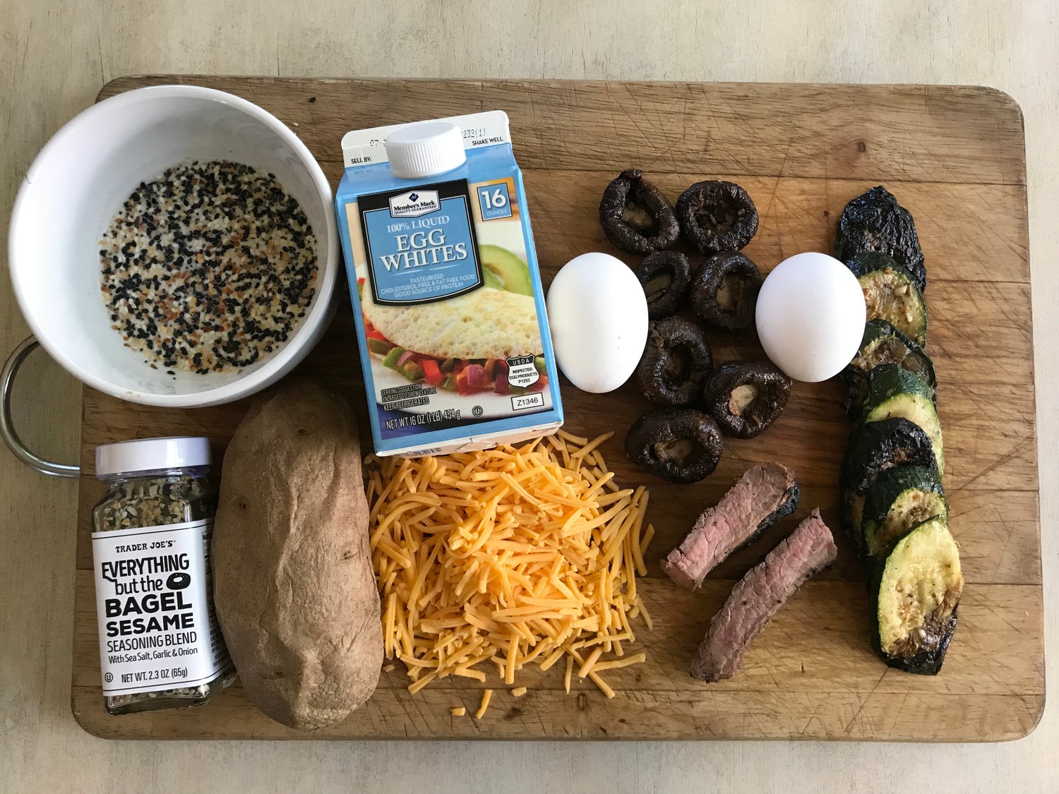 Everything Bagel Quiche