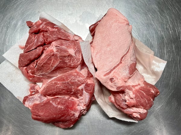 Raw pork