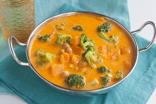 Broccoli and Squash Thai Curry