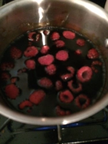 Balsamic with Raspberries Balsamic with Raspberries