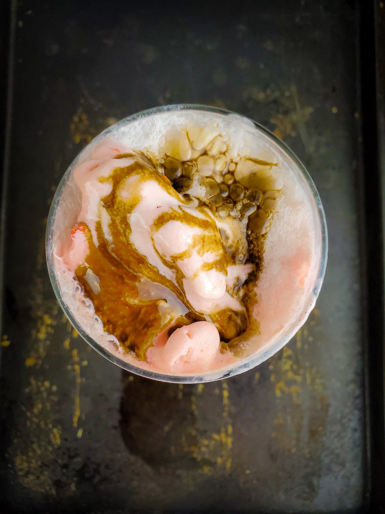 Wine Ice Cream Floats