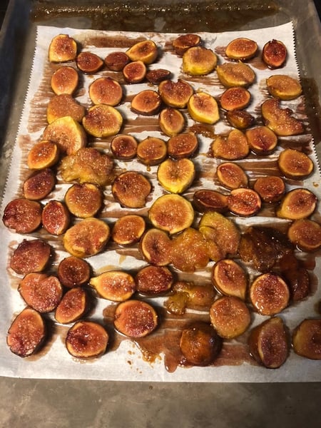 roasted figs
