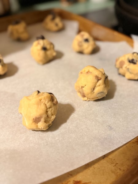 Rolled dough