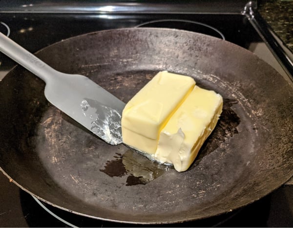 roux butter pan