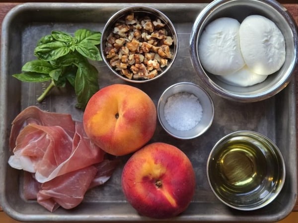 Salad mise