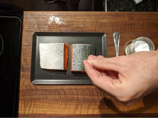 salmon skin salt
