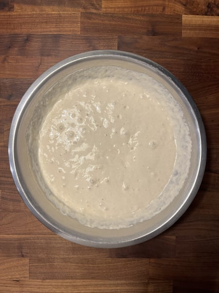 Salt and baking soda mixture