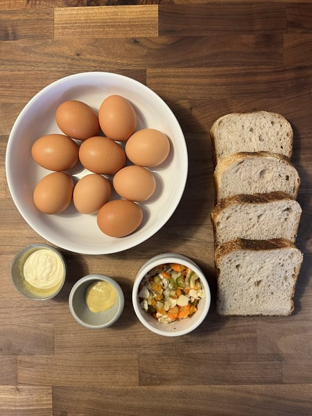 Sandwich mise en place
