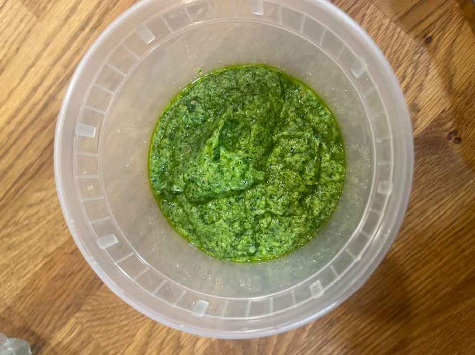 Sauce Verde in Container