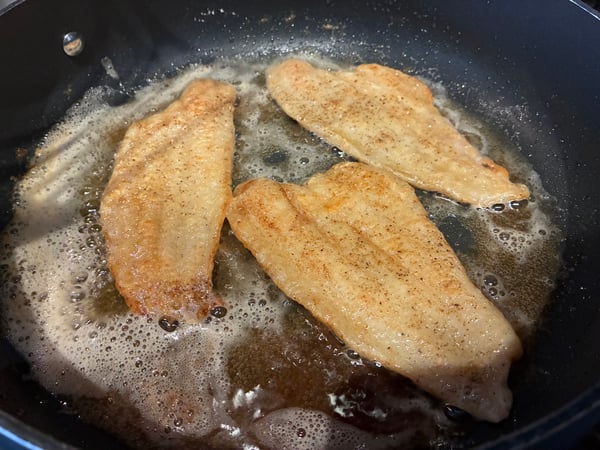 Saute fish