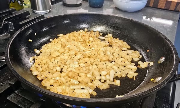 Saute onion