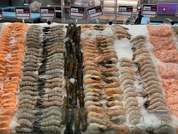 seafood at city market
