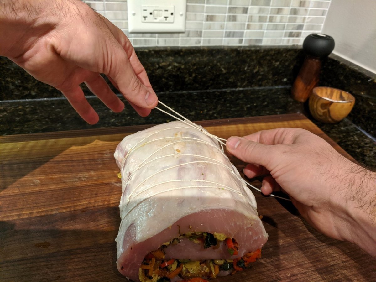 How to Tie a Stuffed Roast