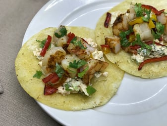shrimp tacos