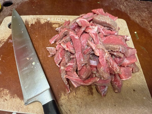 Sliced meat