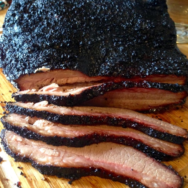 sliced smoked meat