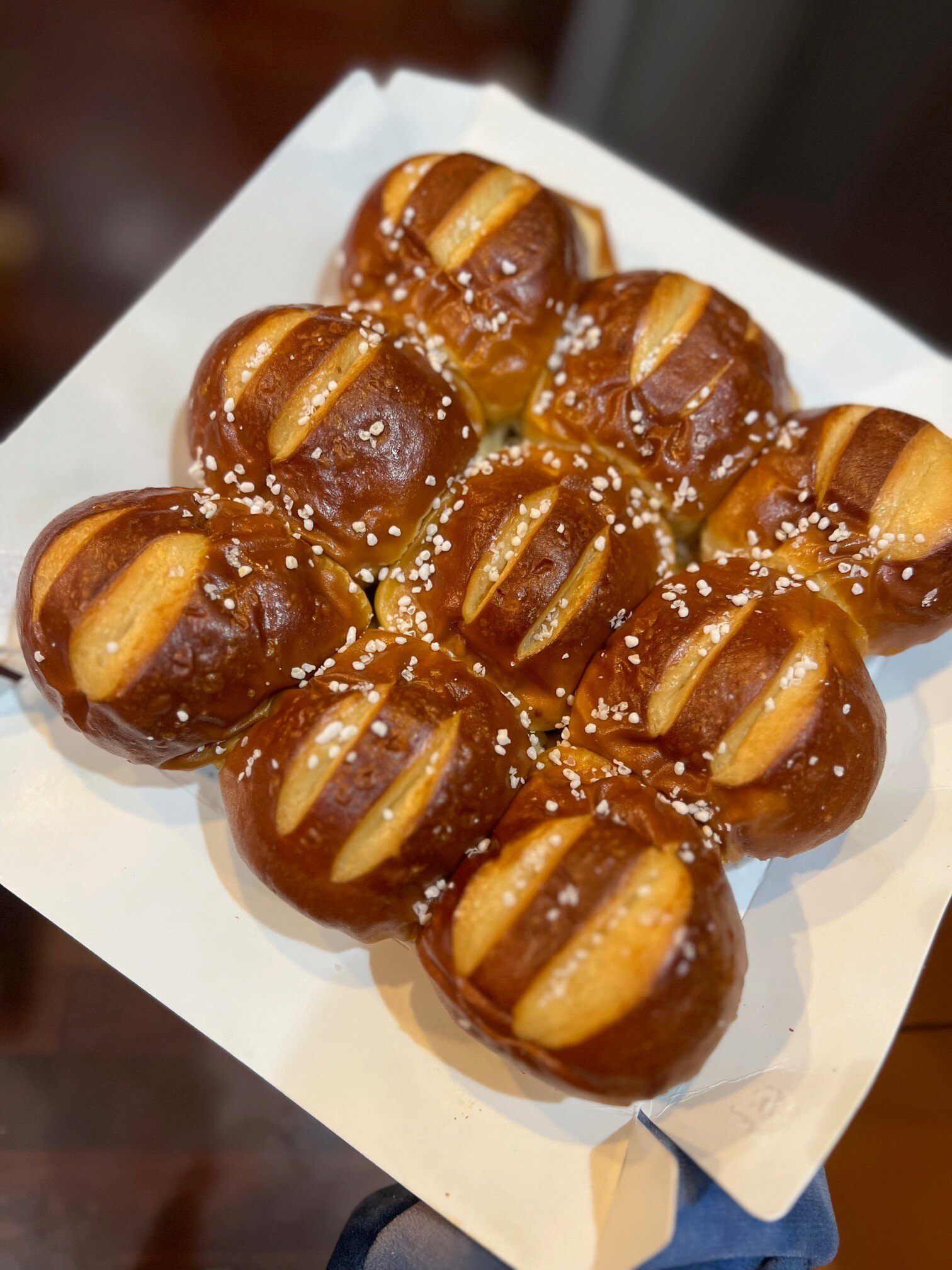 Sliders before baking