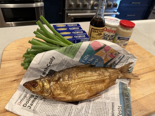Smoked fish spread ingredients