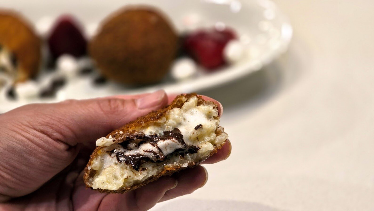 S'more arancini